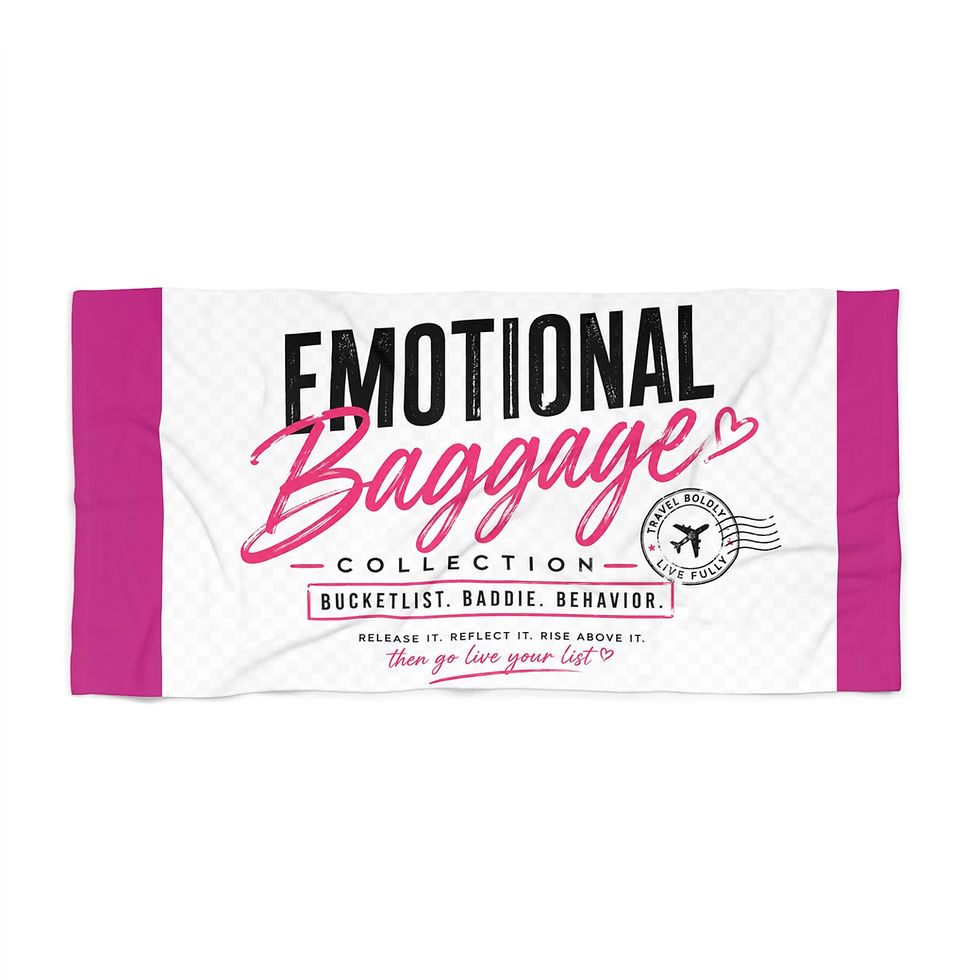 Thumbnail: Emotional Baggage Beach Towel