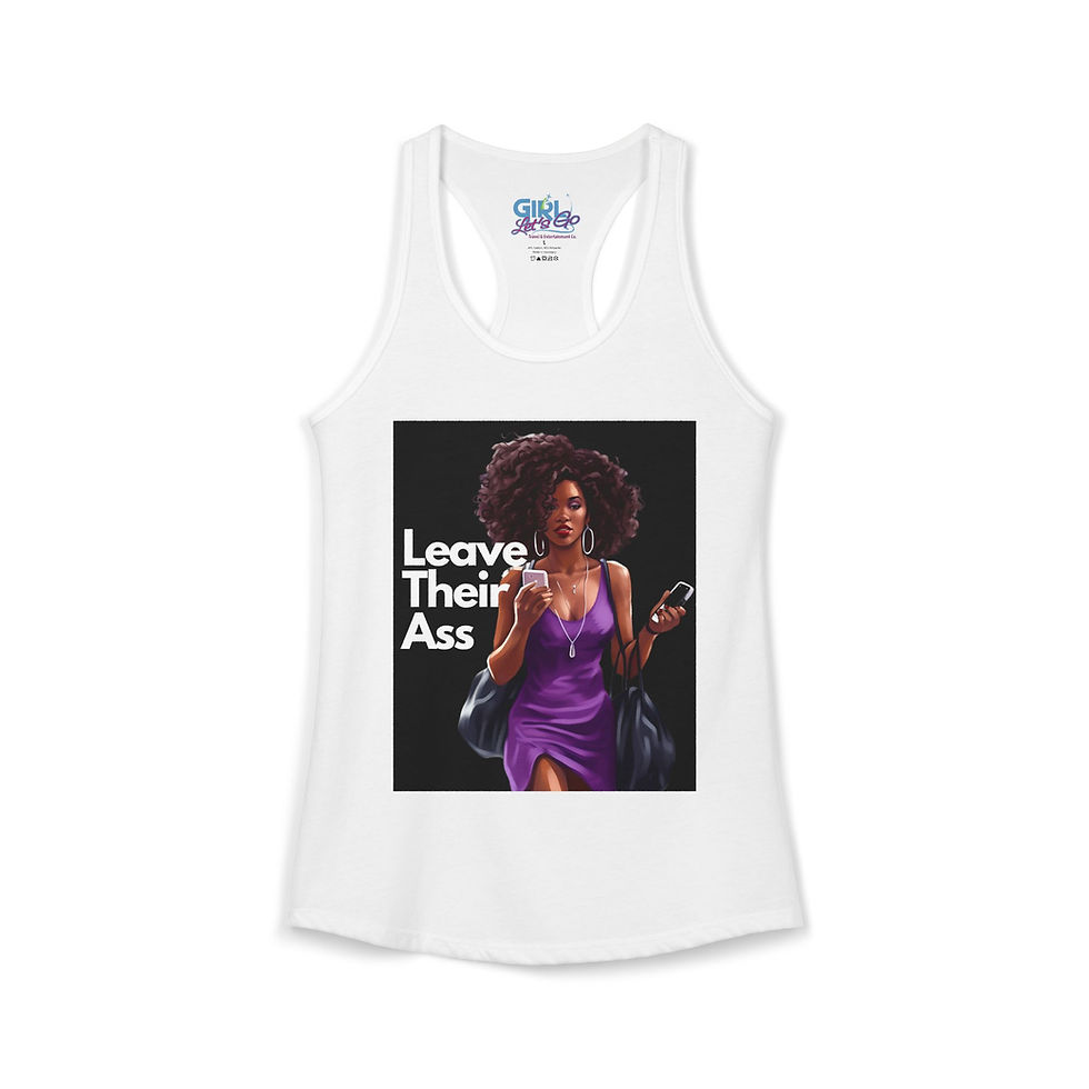 Thumbnail: Leave Their Ass Racerback Tank