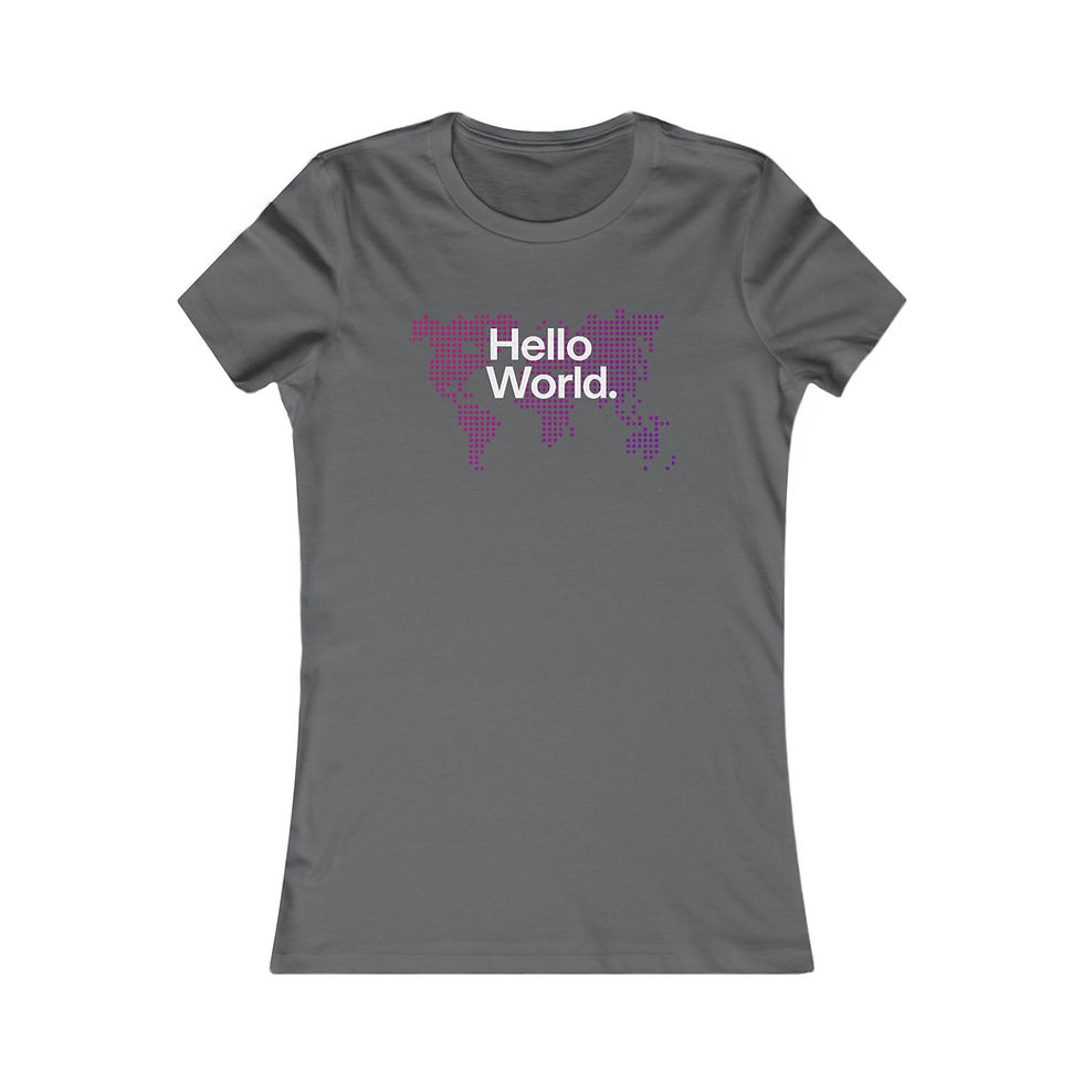 Thumbnail: Hello World - Smooth Tee
