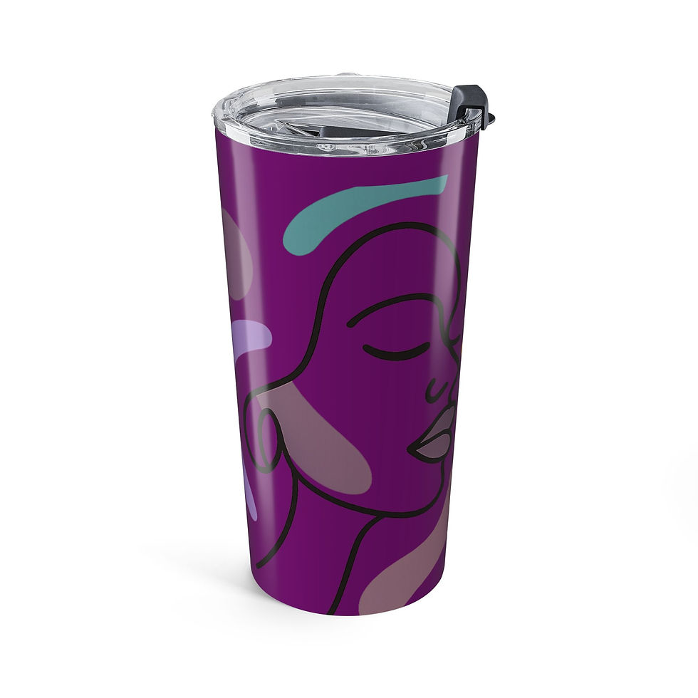 Thumbnail: Coffee Lover's Travel Tumbler - Fucshia