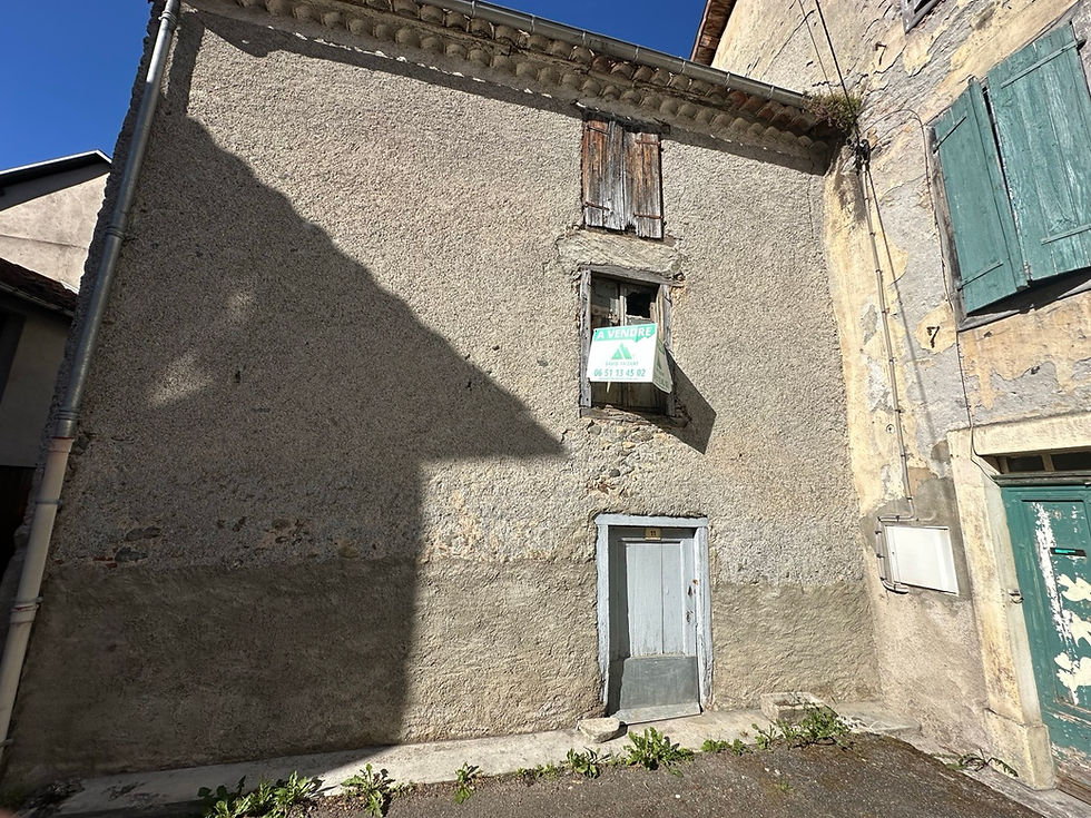 Façade sud avec entrée