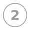 Ziffer 2 im Kreis