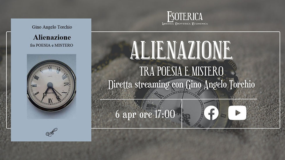 Presentazione libro ALIENAZIONE tra poesia e mistero di Gino Torchio