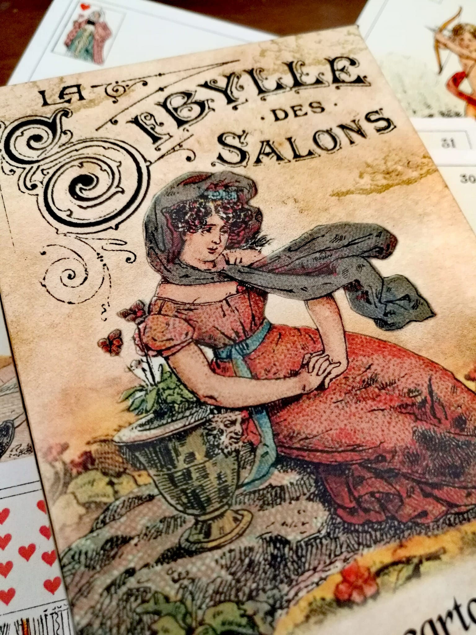 LA SIBILLA DEI SALONI - 52 carte per cartomanzia