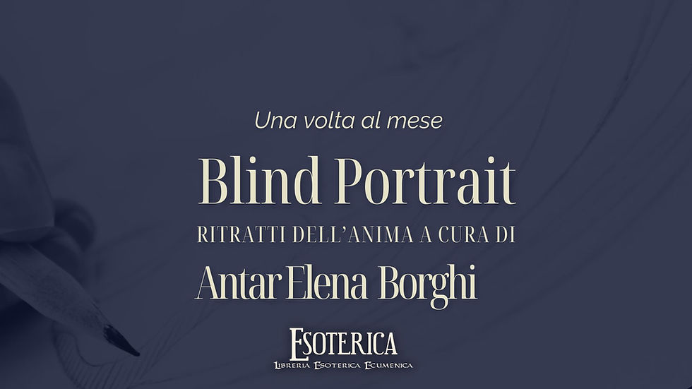 Open Day “Blind Portrait: i disegni dell'anima” di Antar Elena Borghi 