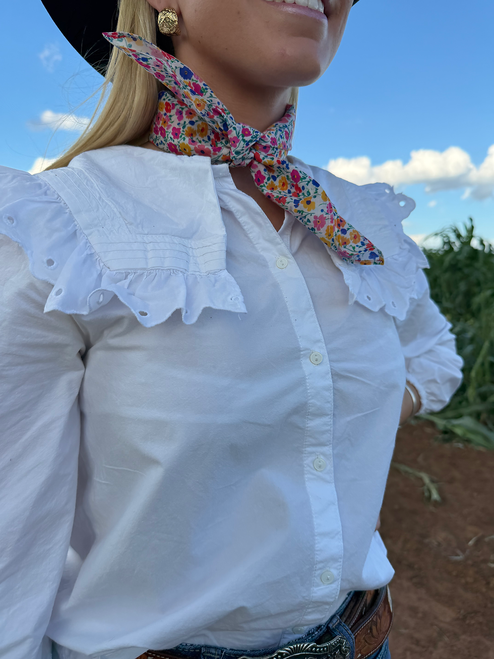 Thumbnail: Meadow Floral Scarf