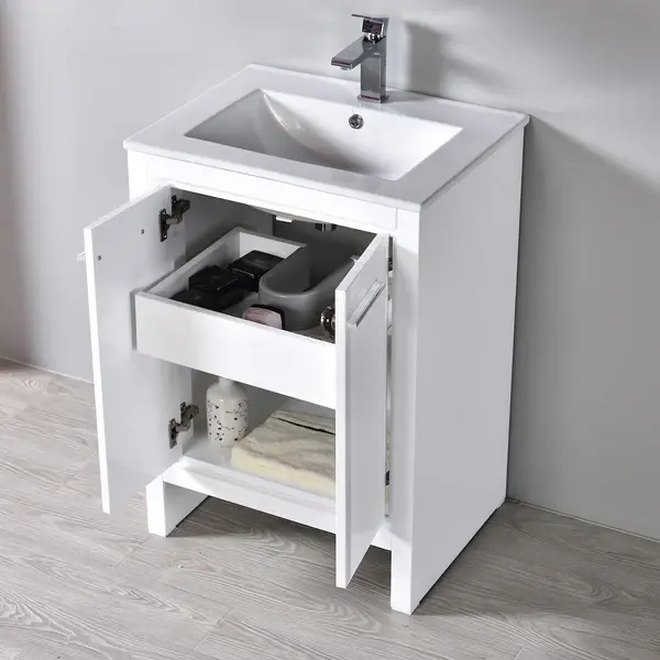 Thumbnail: 24"Milan Vanity with Ceramic Basin