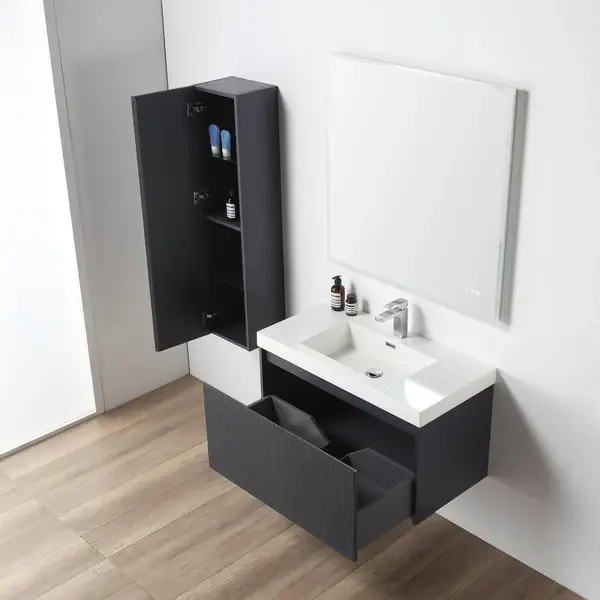Thumbnail: 36"Positano vanity with white acrylic top