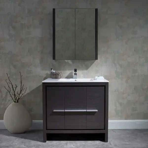 Thumbnail: 36"Milan Vanity with Ceramic Basin
