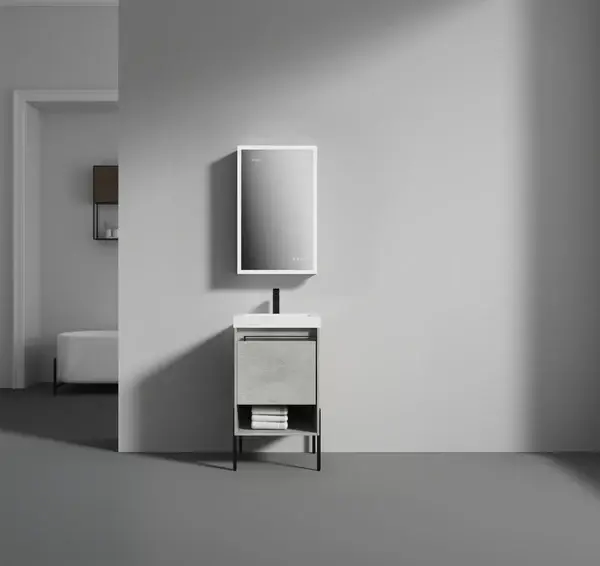 Thumbnail: Turin Vanity With Acrylic Top-Mount Basin