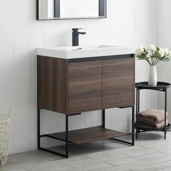Thumbnail: 30"Porto Vanity with Acrylic Sink