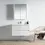 Thumbnail: Valencia  Vanity (Glossy White) With Ceramic Top-Mount Basin