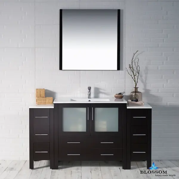 Thumbnail: Sydney Vanity(60") with Ceramic Top Sink