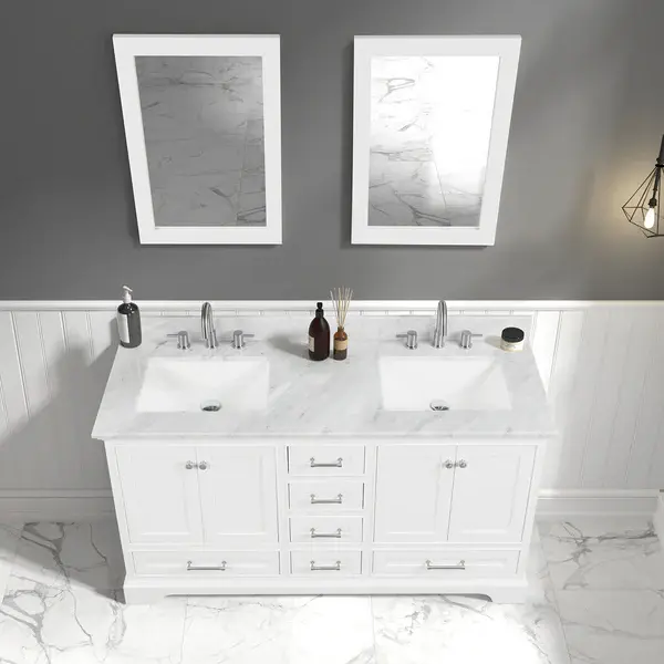 Thumbnail: 60"Copenhagen  Vanity With Countertop&amp;amp;amp;amp;Sink