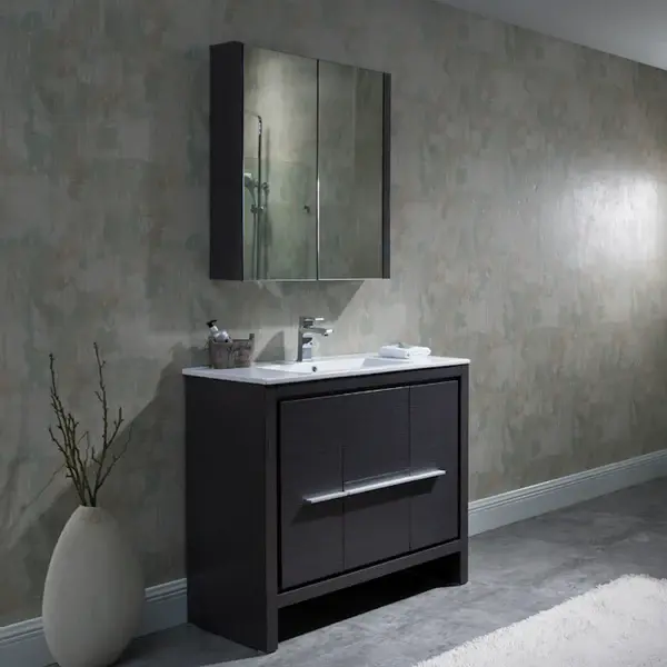 Thumbnail: 36"Milan Vanity with Ceramic Basin