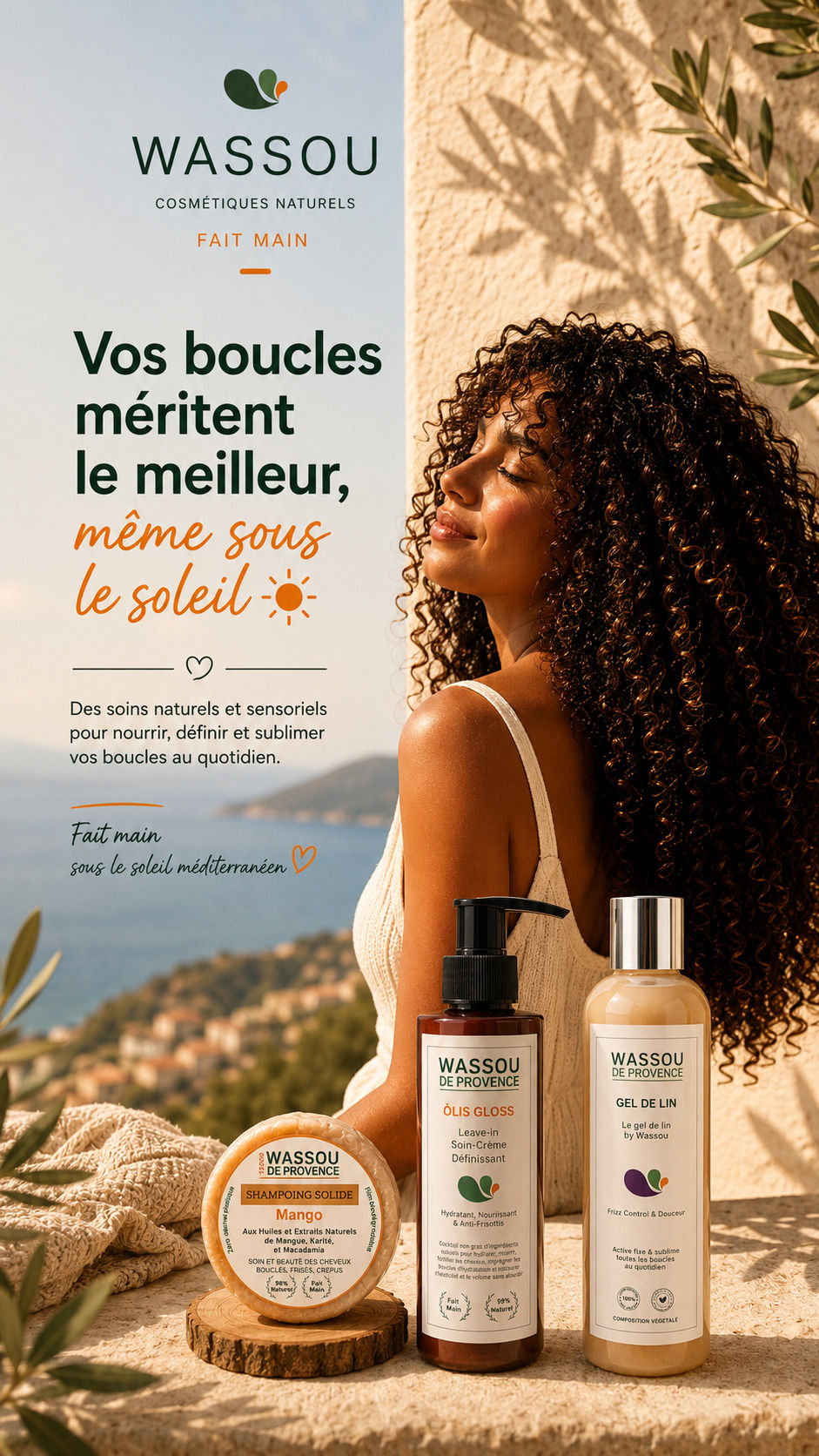 femme cheveux curly méditerrannée soleil mer produits cosmétiques.jpg