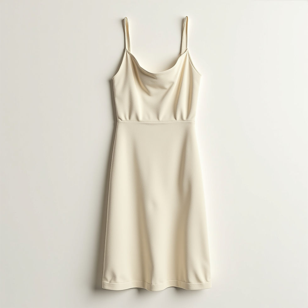Sweet Cream Slip Dress