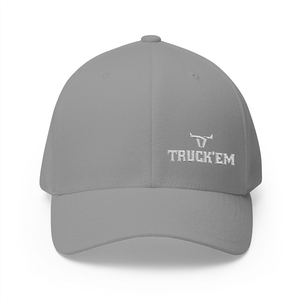 Thumbnail: Embroidered Minimalist Logo Cap — Structured Closed-Back Baseball Hat