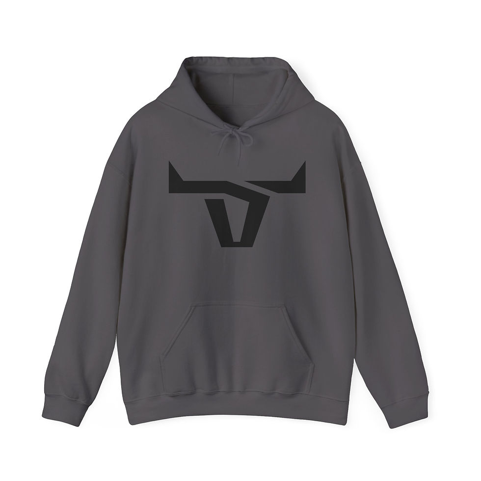 Thumbnail: Hoodie - Truck'em Bull Logo Pullover Hoodie