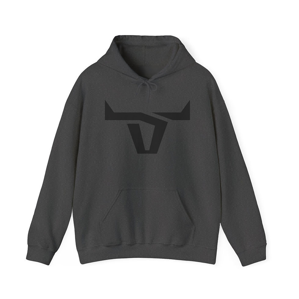 Thumbnail: Hoodie - Truck'em Bull Logo Pullover Hoodie