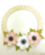 Paper Flower Wreath