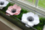 Paper Anemone Centerpiece