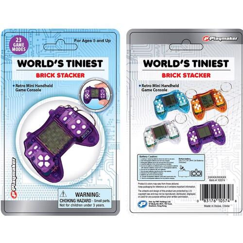 World's Tiniest Brick Stacker