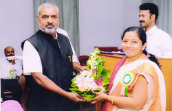 Accepting a warm welcome