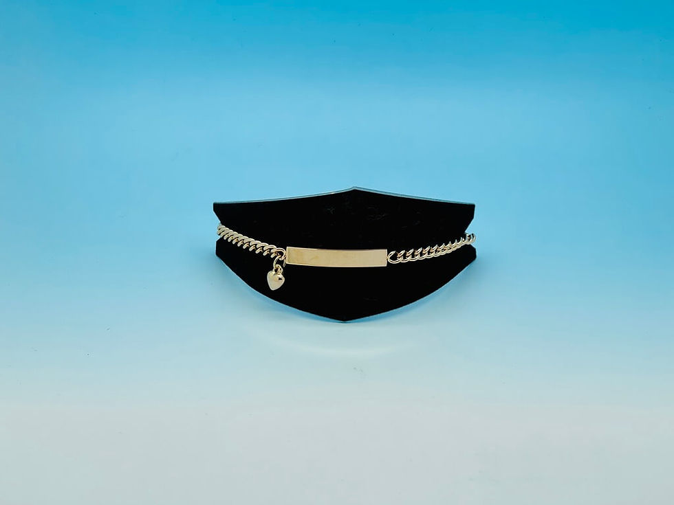 Thumbnail: Bracelet for Women | Personalised Stainless Steel Charm Bracelet