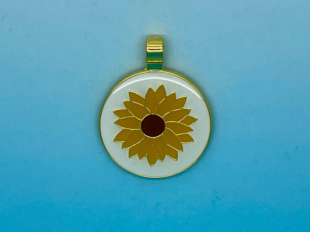 RED DOT Pet Tags - Sunflower