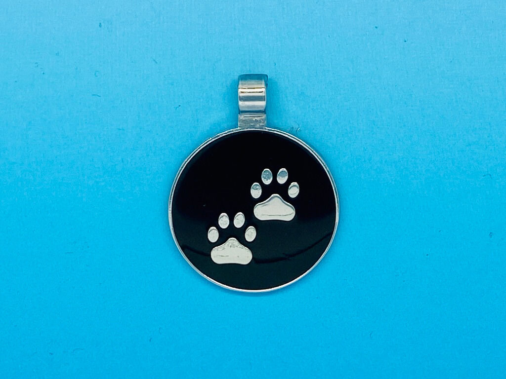 RED DOT Pet Tags - Double Paw