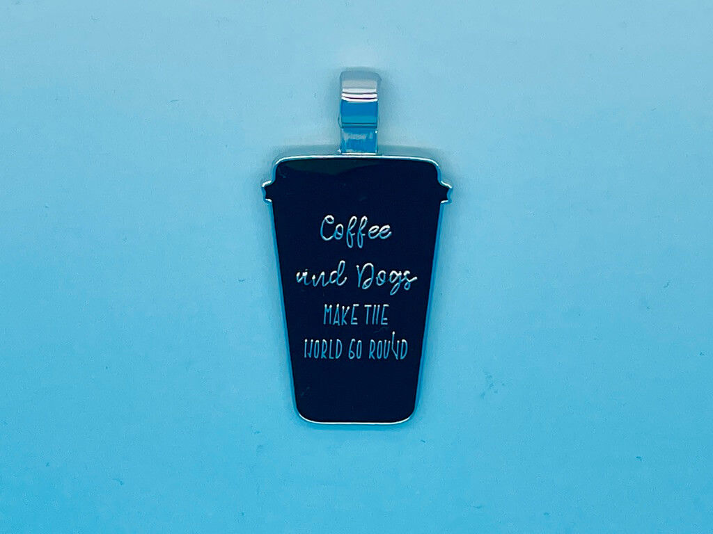 RED DOT Pet Tags - Coffee & Dogs
