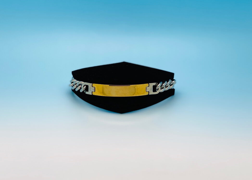 Mens Steel - Bracelet - Thick (Gold/Silver)