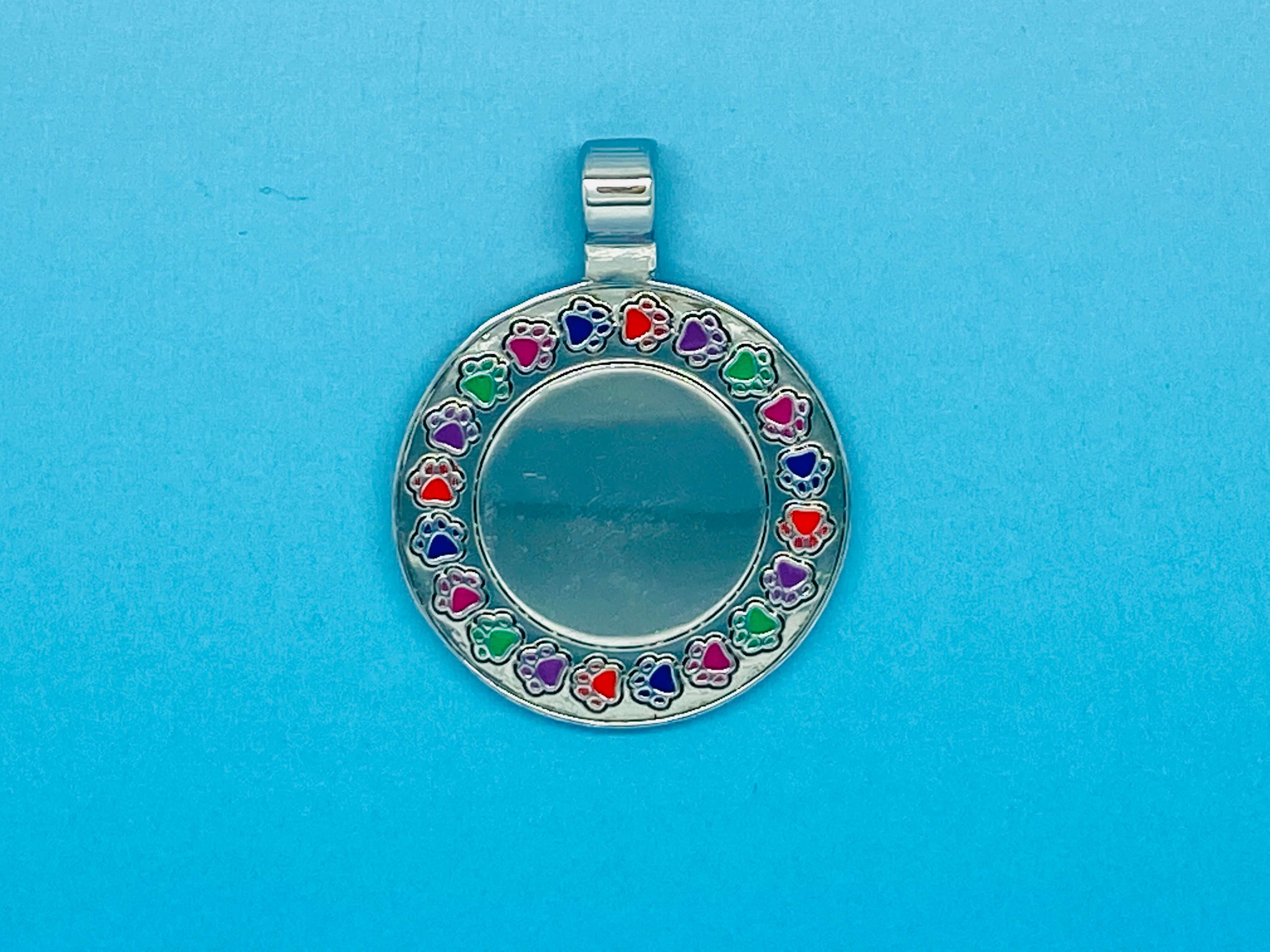 RED DOT Pet Tags - Mirror & Paw Print