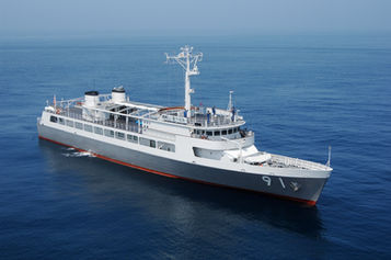 9月27～28日　特務艇「はしだて」を含む艦艇3隻の一般公開