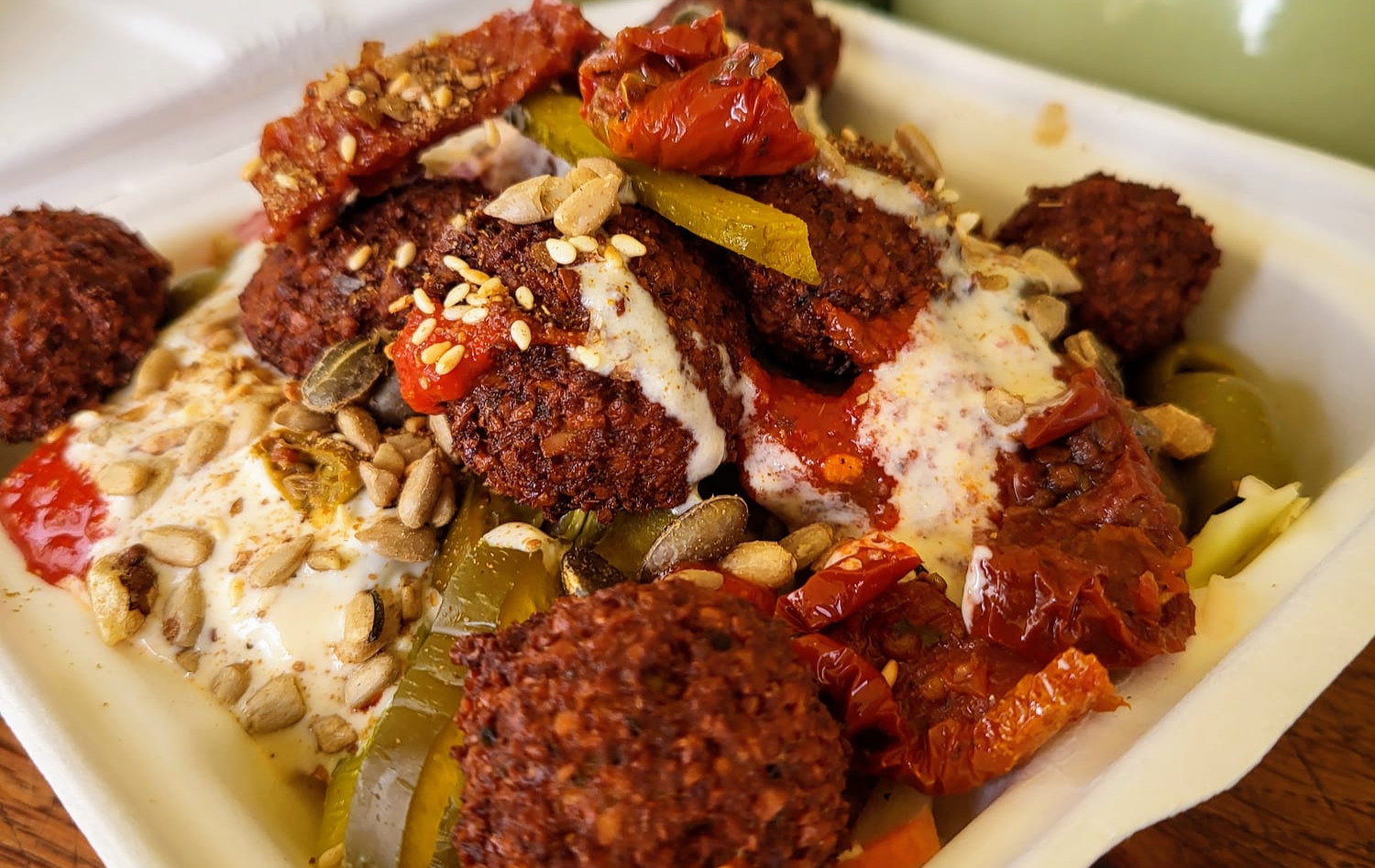 Arranged Food and Objects