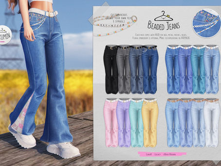 Sorumin – Beaded Jeans @ Kustom9