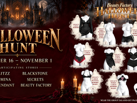 π𦴠GLITZZ x BEAUTY FACTORY: THE HALLOWEEN HUNT! π¦΄π