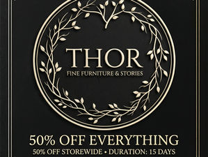 50% off at THOR: Where Stories Live in Every Piece