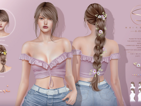 🌸 S-Club – Mari Hairstyle @ Collabor88