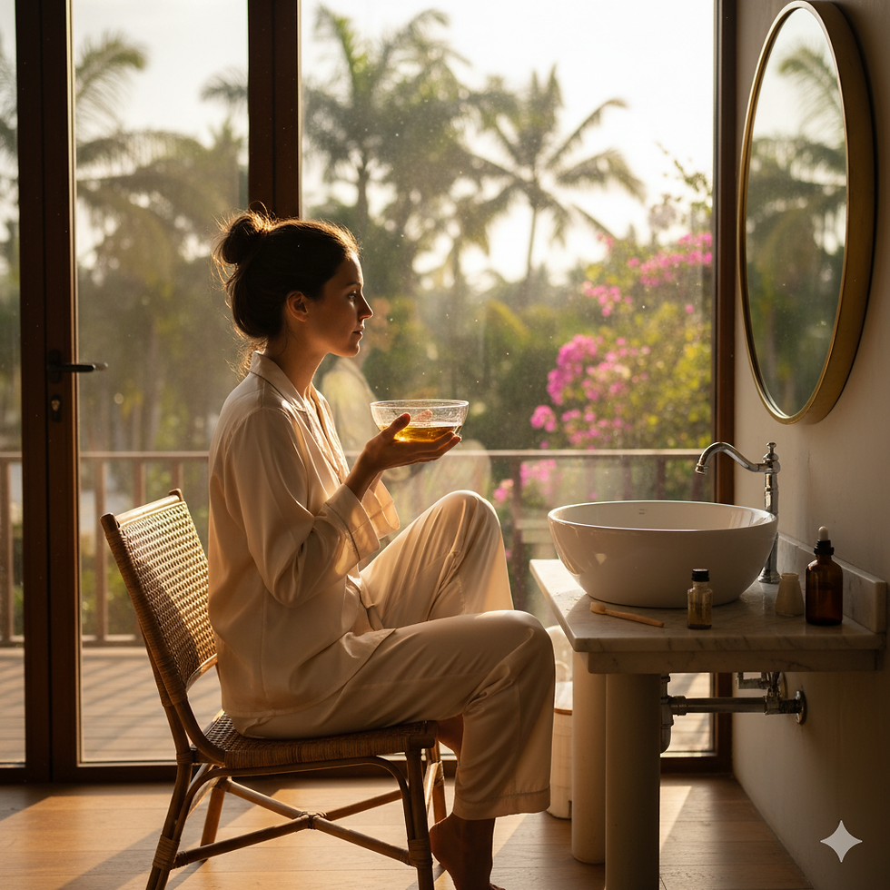 Gandusha: The Ancient Mouth Detox That Heals More Than You Think! Ayurveda daily routine