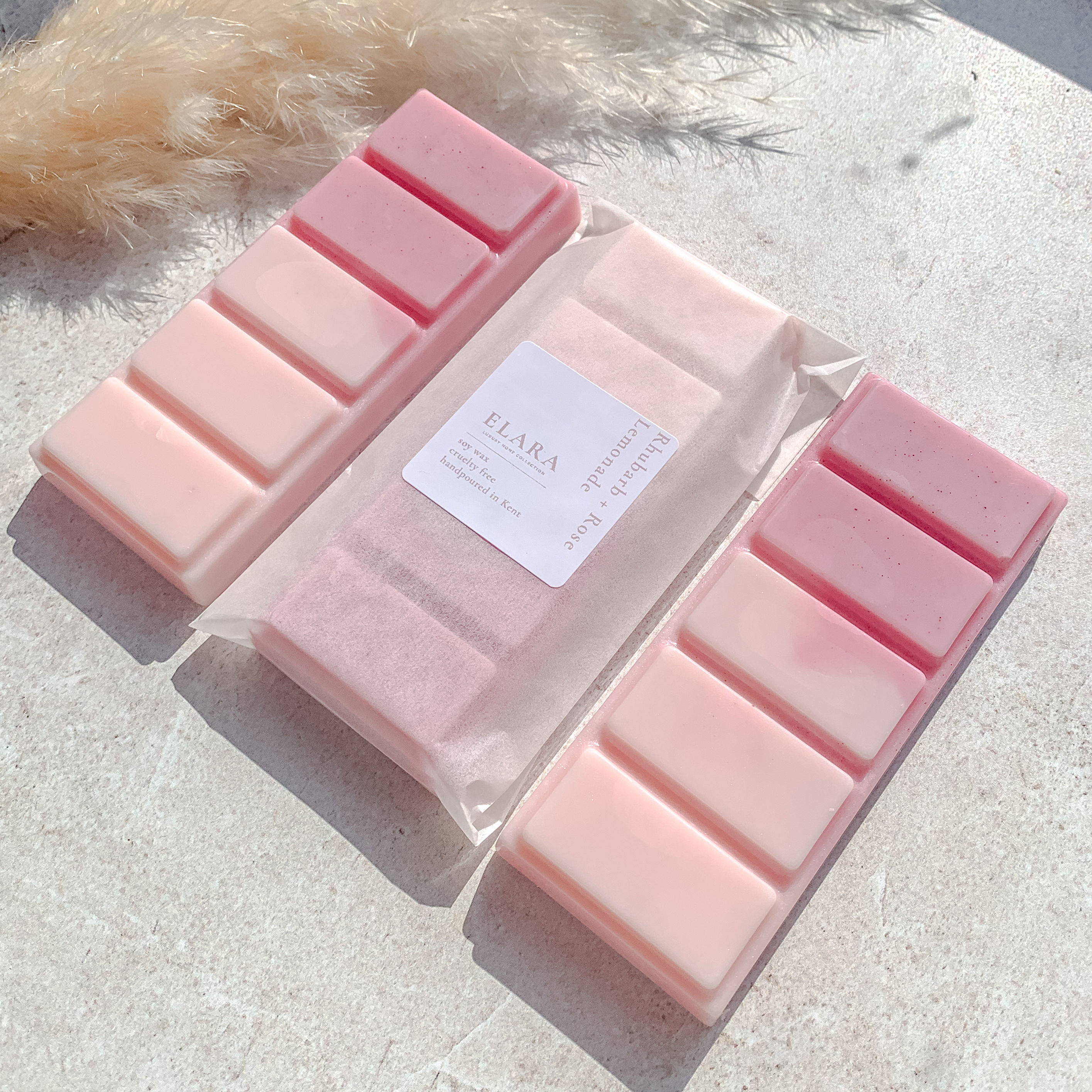 Rhubarb & Rose Lemonade Snap Bar