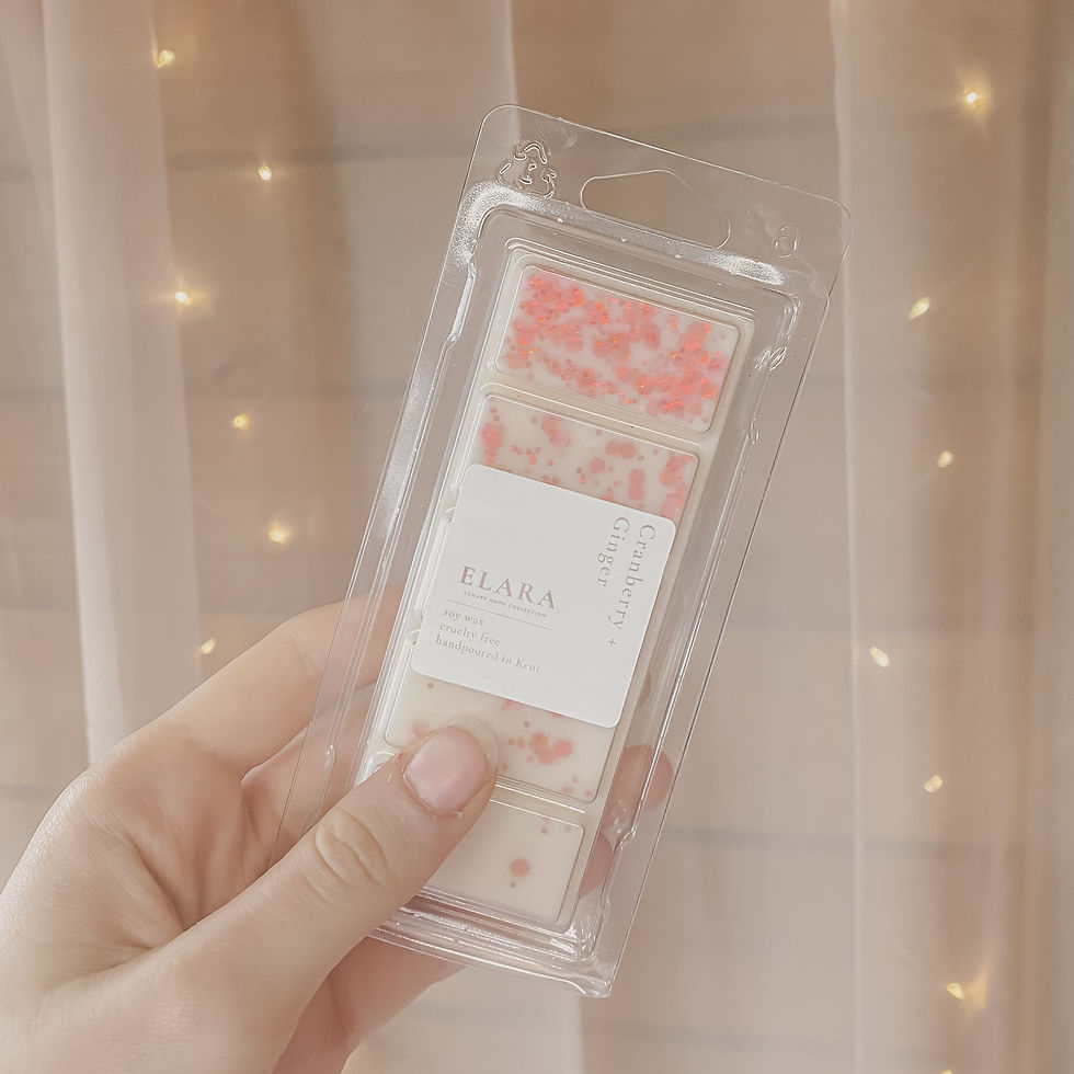 Cranberry & Ginger (clam snap bar)