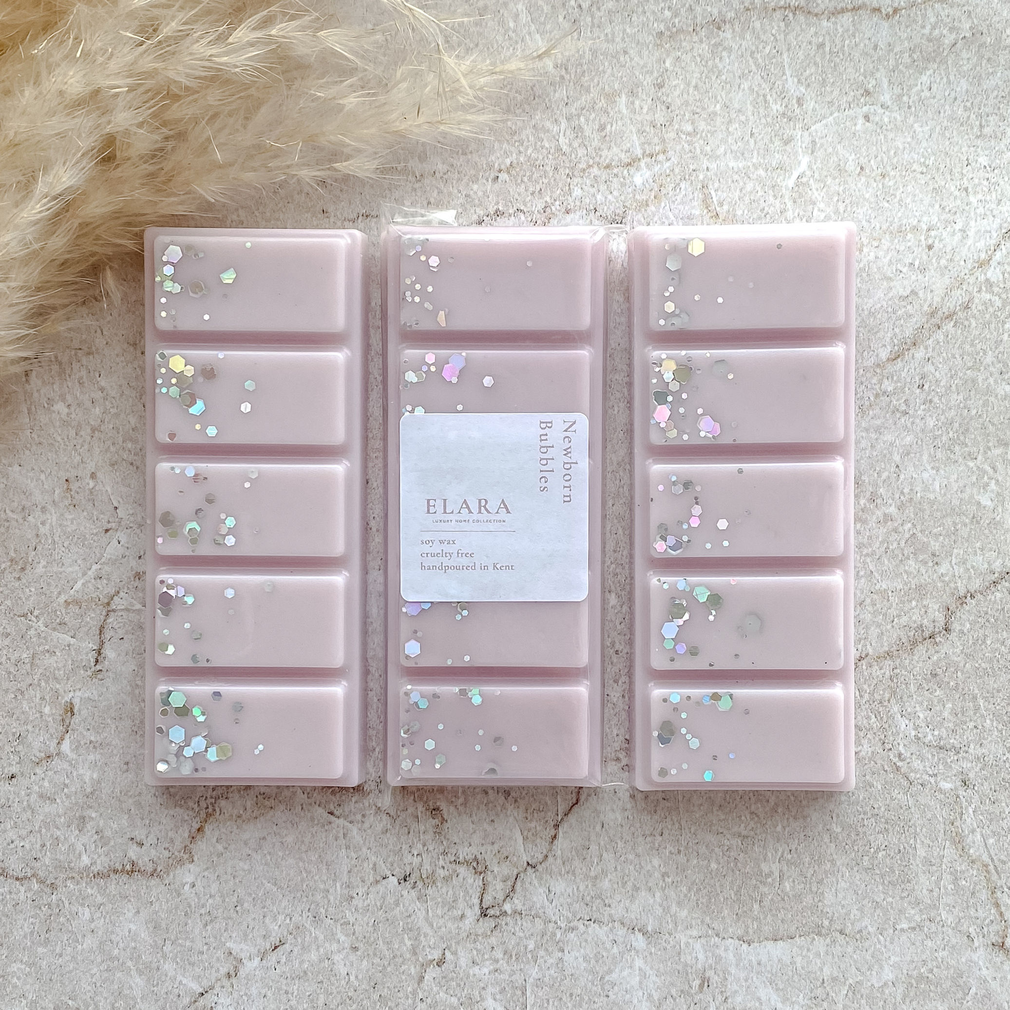 Newborn Bubbles Snap Bar (glitter)