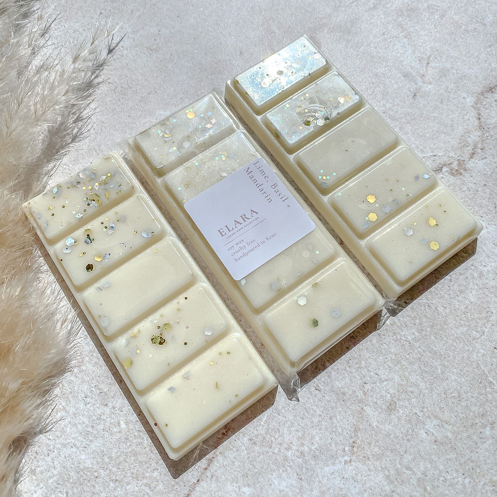 Lime, Basil & Mandarin Snap Bar (glitter)