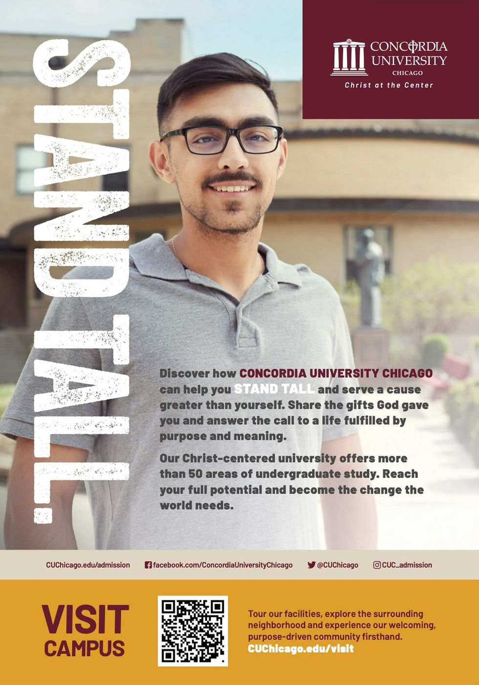 Concordia University Chicago Christ at the Center