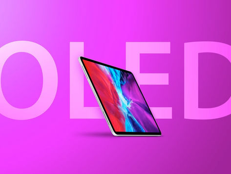 A produção em massa de iPads Pro com telas OLED deve começar em 2024, aponta pesquisa