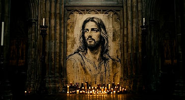 graffiti jesus 
