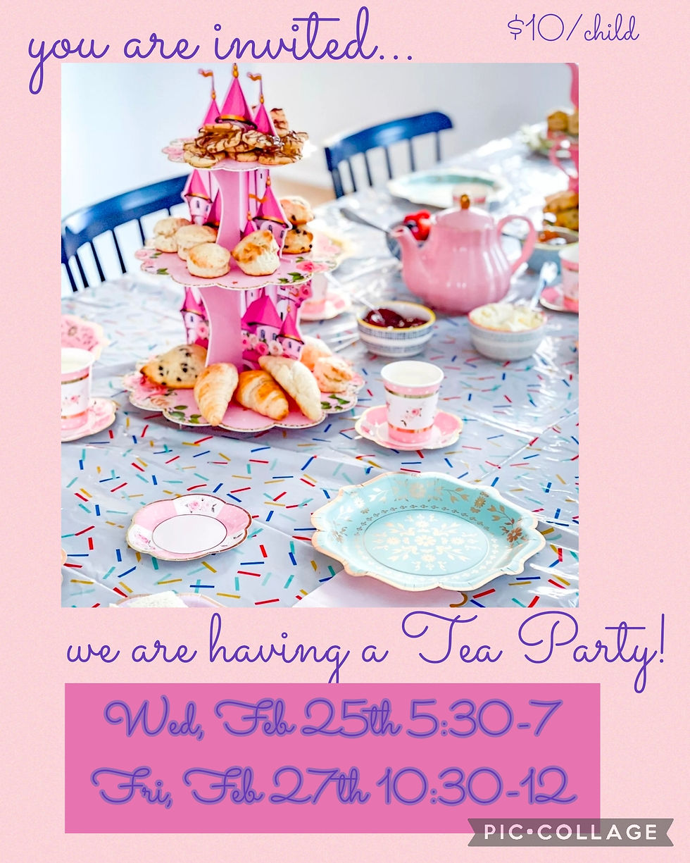 PLG Tea Party!