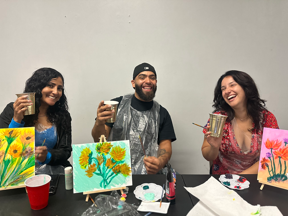 Studio Sips: Wine and Paint Night 